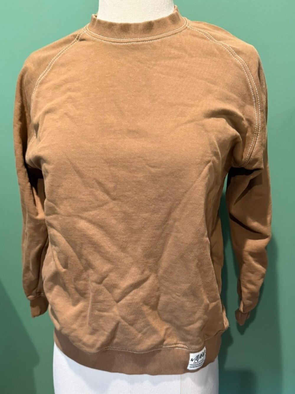 Like-New Zara Two-Piece Cotton Sweatsuit in Camel/Tan Sz 11-12